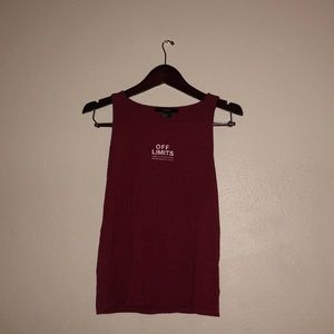 Tank “Off Limits”